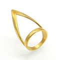African Princess Wide Statement Ring – 32mm Stainless Steel