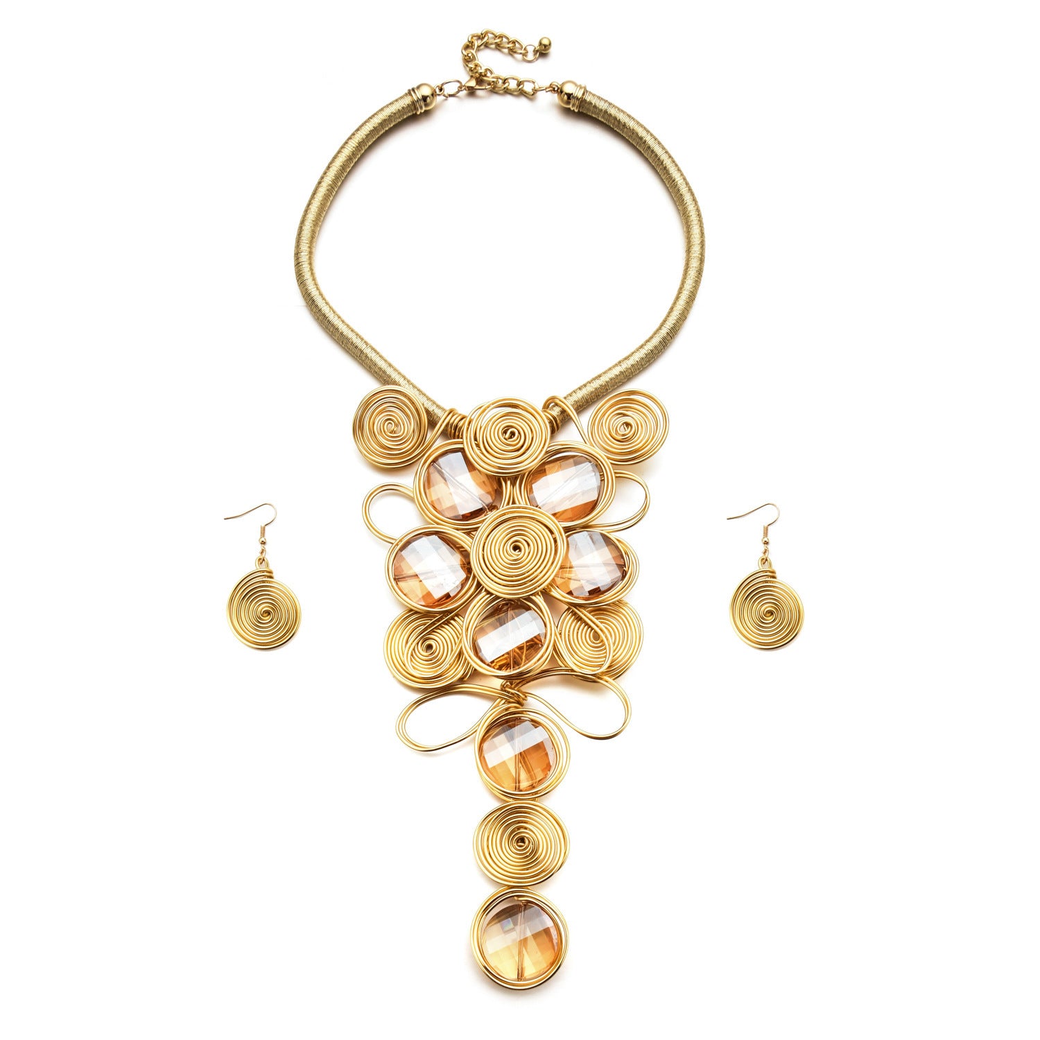 African Collar Necklace Tribal Customs Wearing Jewelry Festival Exaggerated Style