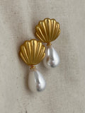 Nouvelles boucles d'oreilles pendantes en perles givrées pour femmes, style français, bijoux vintage, cadeaux.