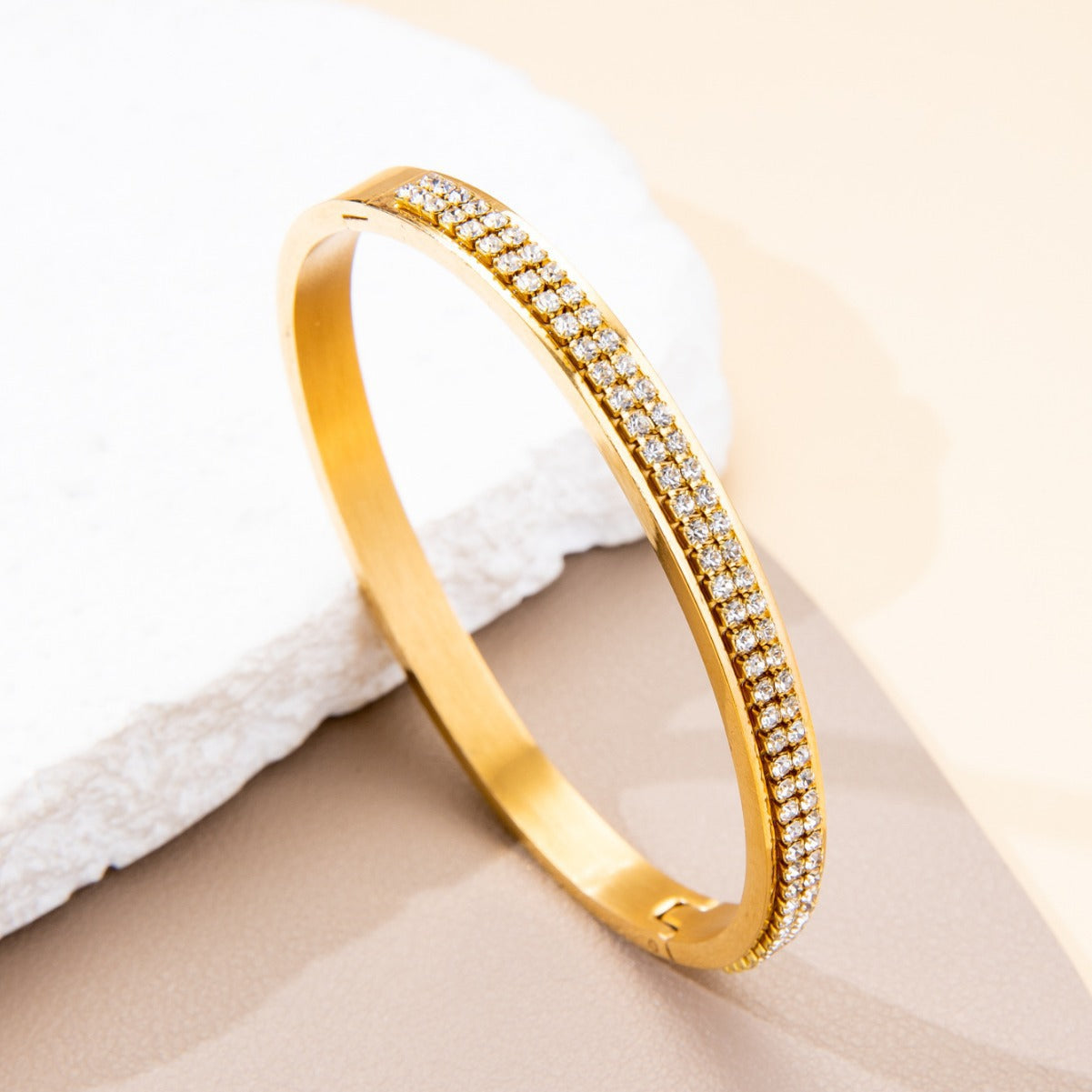 Titanium Steel Bracelet - Tarnish-Free Silver Gold Plated | Multiple Styles Women's Charm Jewellery