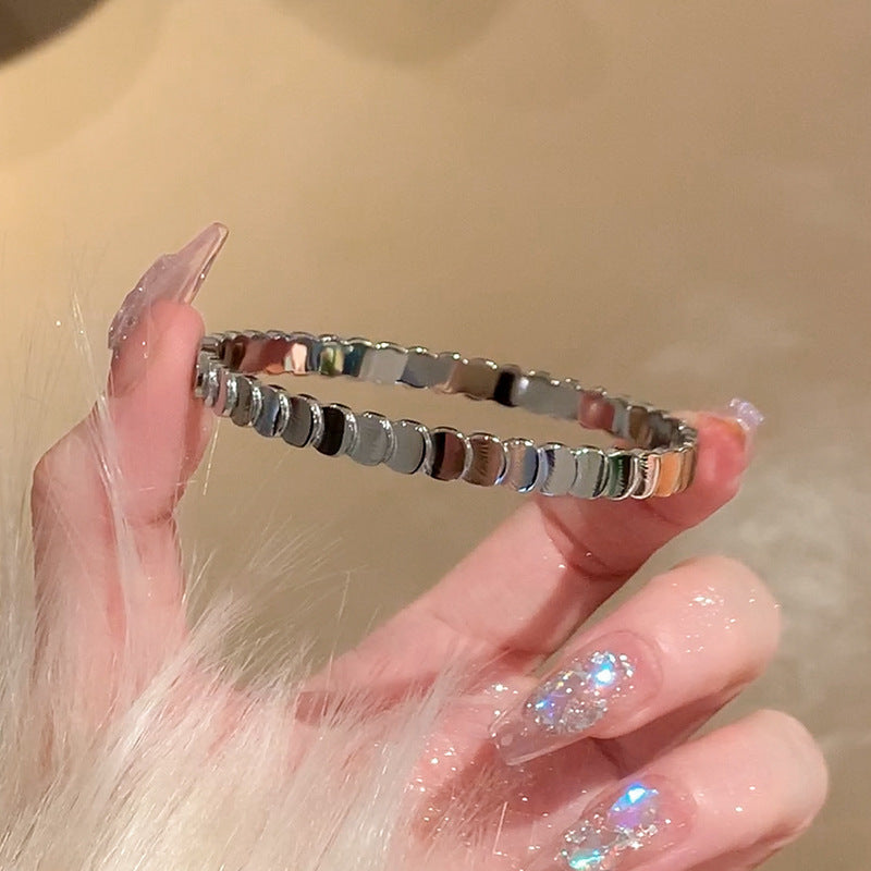 Titanium Steel Bracelet - Tarnish-Free Silver Gold Plated | Multiple Styles Women's Charm Jewellery