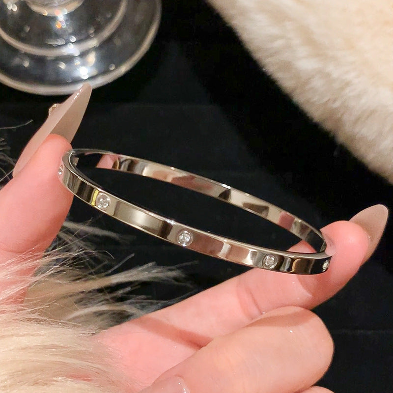 Titanium Steel Bracelet - Tarnish-Free Silver Gold Plated | Multiple Styles Women's Charm Jewellery