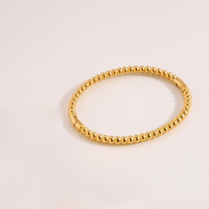 Titanium Steel Bracelet - Tarnish-Free Silver Gold Plated | Multiple Styles Women's Charm Jewellery