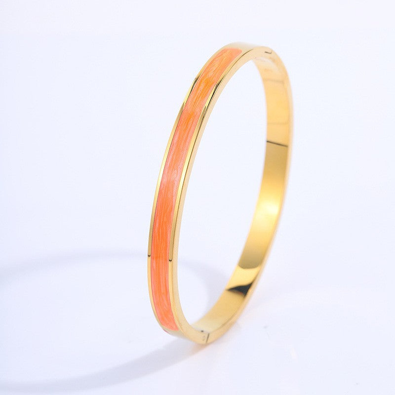 Titanium Steel Bracelet - Tarnish-Free Silver Gold Plated | Multiple Styles Women's Charm Jewellery