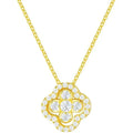 Lucky Clover Necklace - 18K Gold Plated Four Leaf Pendant | Tarnish-Free Gift Jewellery