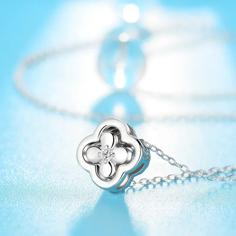 Lucky Clover Necklace - 18K Gold Plated Four Leaf Pendant | Tarnish-Free Gift Jewellery