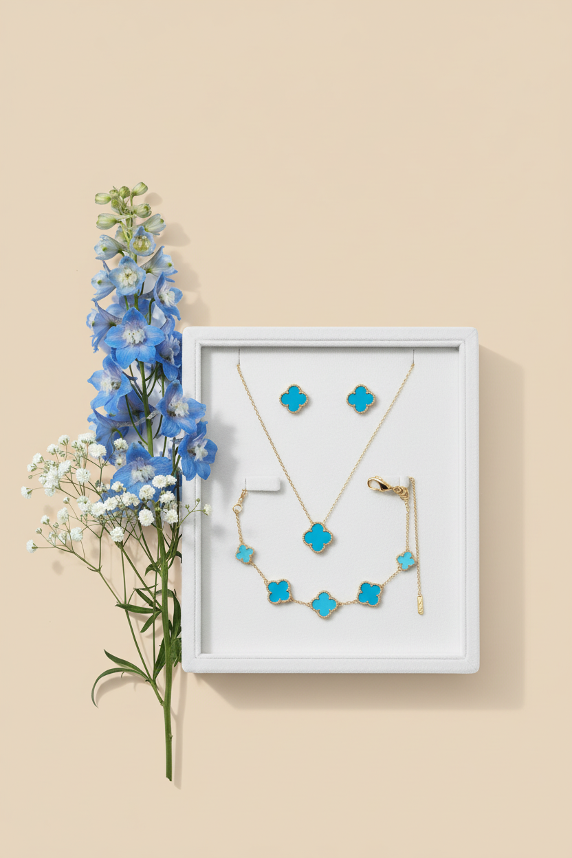 Blue Clover Beige BG