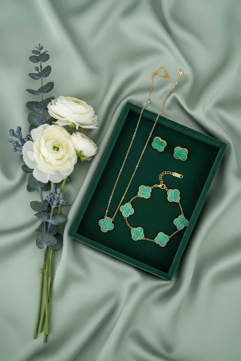 Green Clover Tray