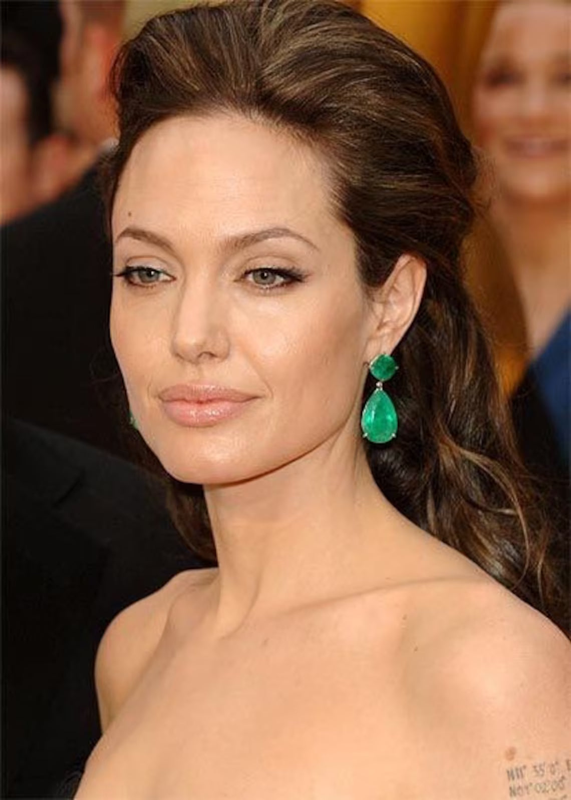 Celebrities Inspired Luxury red carpet Oscar  Emerald & Paraiba Drop Earrings | Celebrity Jewellery for Women