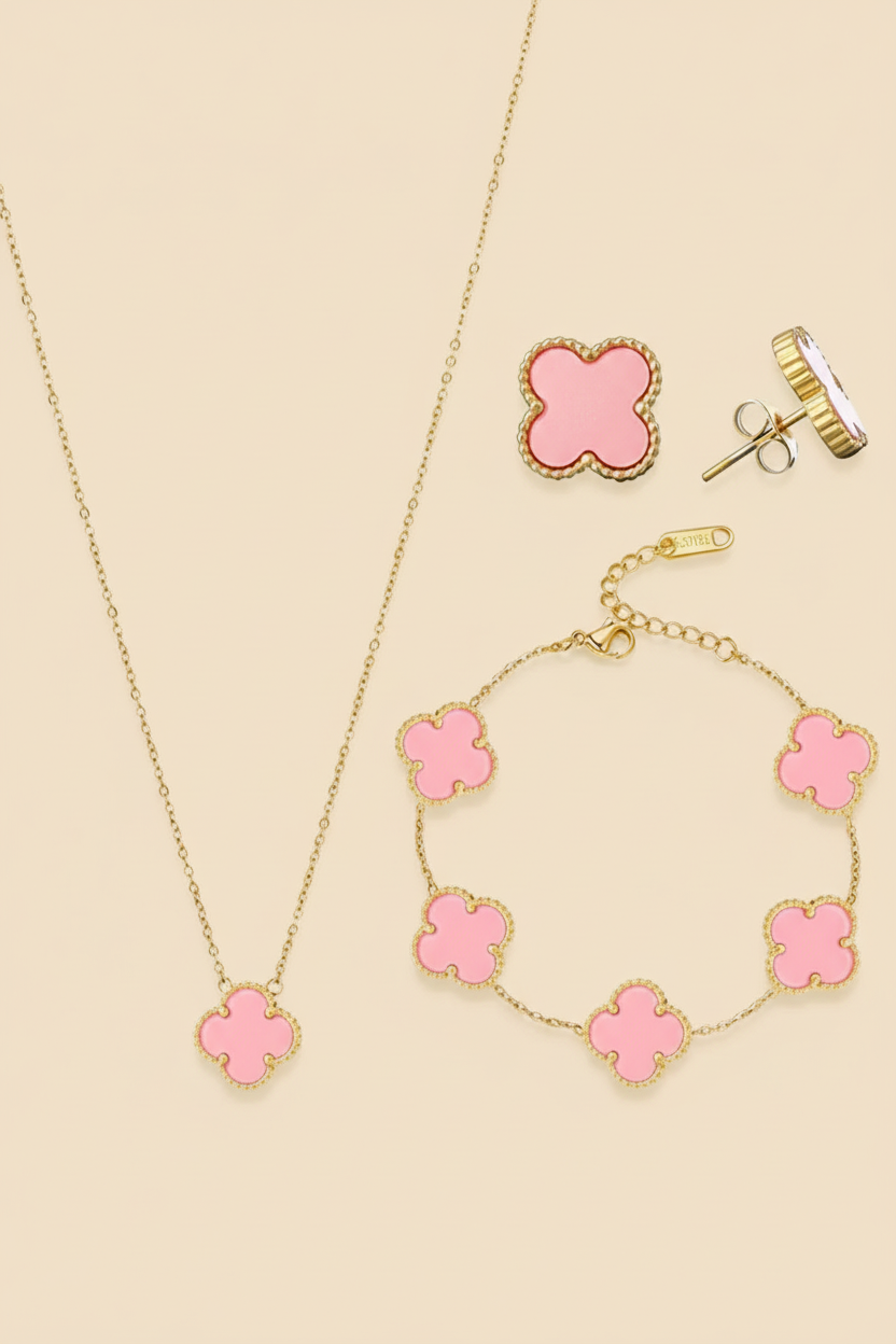 Pink Clover Beige BG